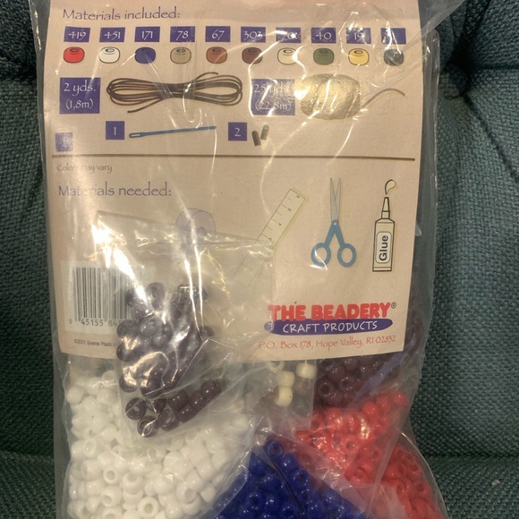 American Flag Art Red White - Picture 8 of 9